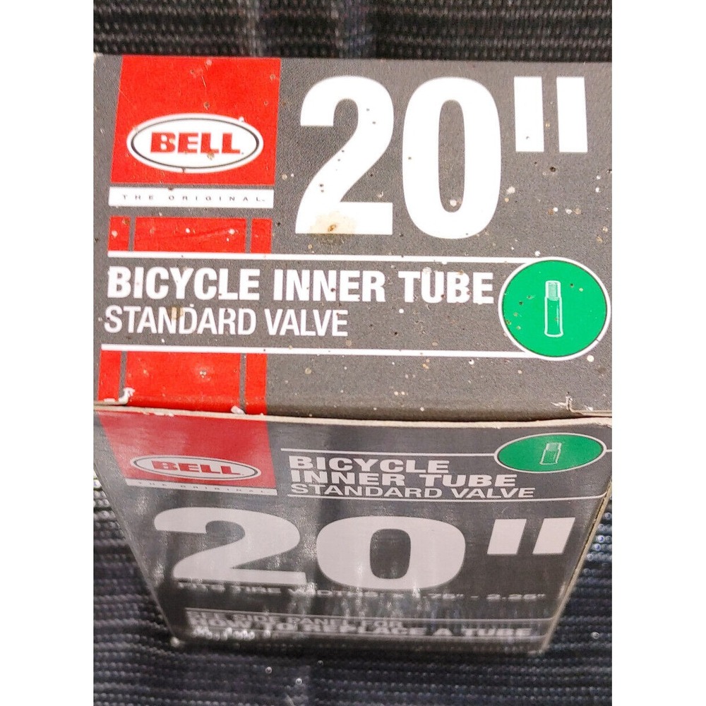 Bell Bike Bicycle 20" Inner Tube Tires 1.75"-2.25" Replacement Standard Valve - Picture 5 of 5